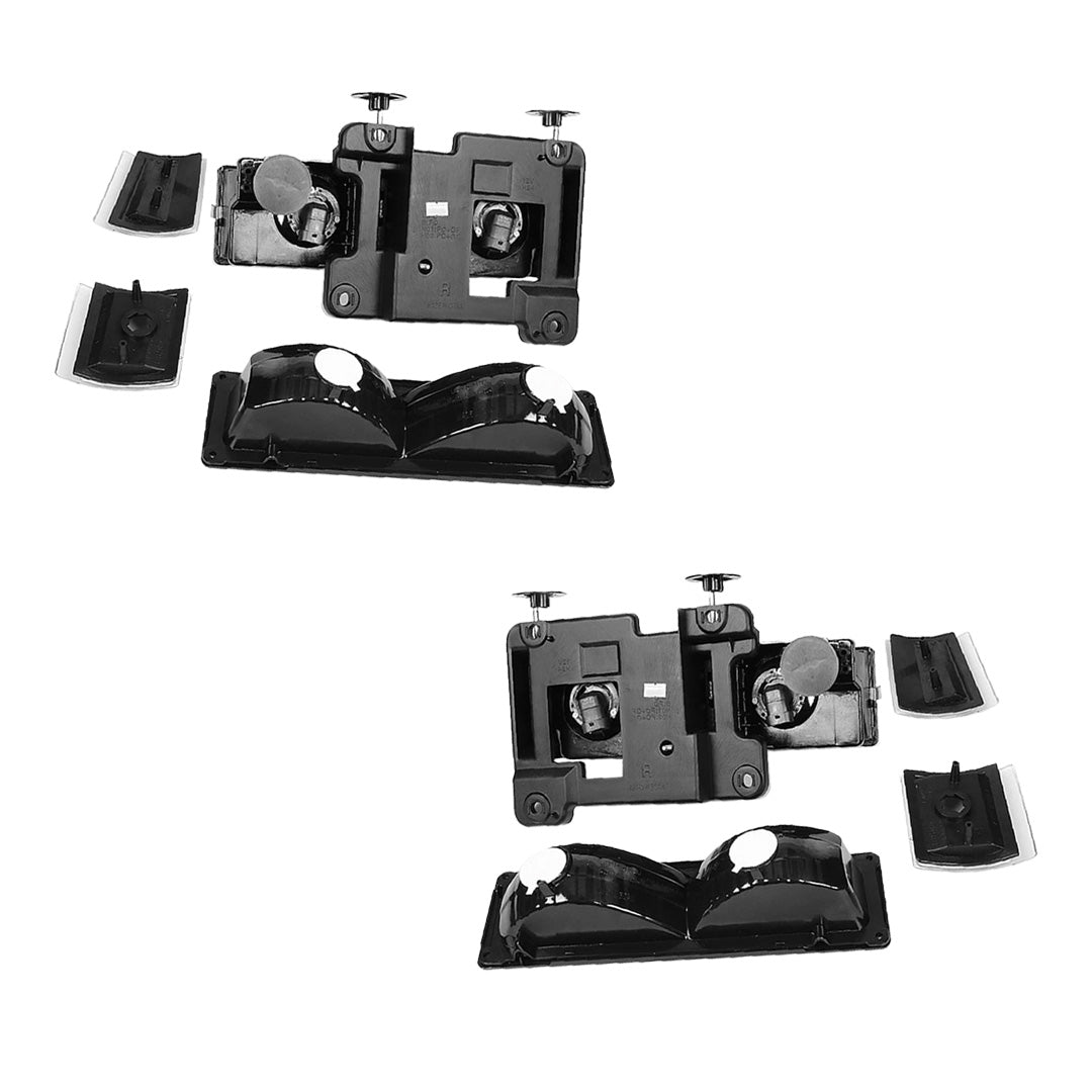 GMC Yukon SLT (1994 - 1999) Replacement Headlights and Bumper Lights LH + RH