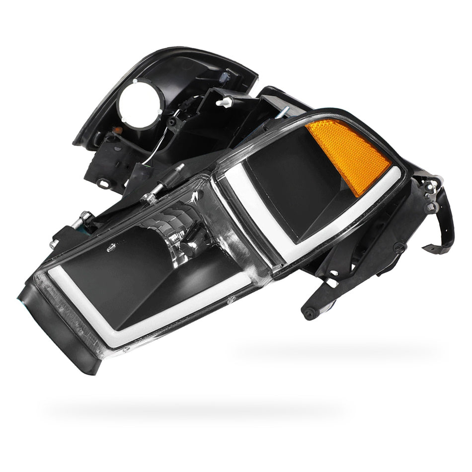 Dodge RAM 2500 (1994 - 2002) LED DRL Headlights LH + RH