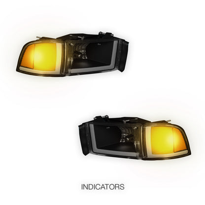 Dodge RAM 2500 (1994 - 2002) LED DRL Headlights LH + RH