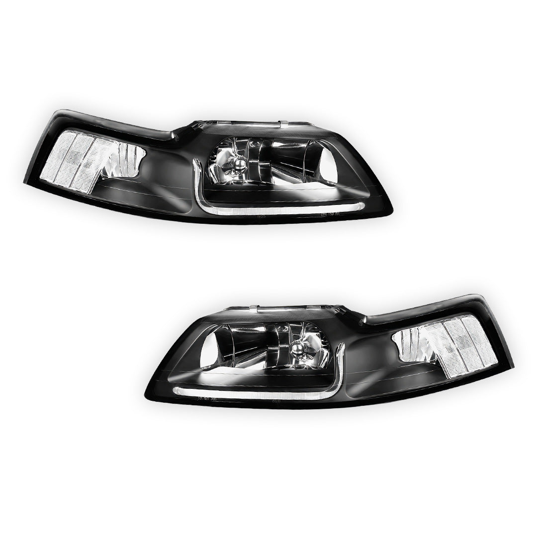 Ford Mustang (1999 - 2004) LED DRL Corner Headlights LH + RH