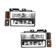 Chevrolet K1500 Suburban LS / LT (1992 - 1993) C-LED DRL Replacement Headlights LH + RH