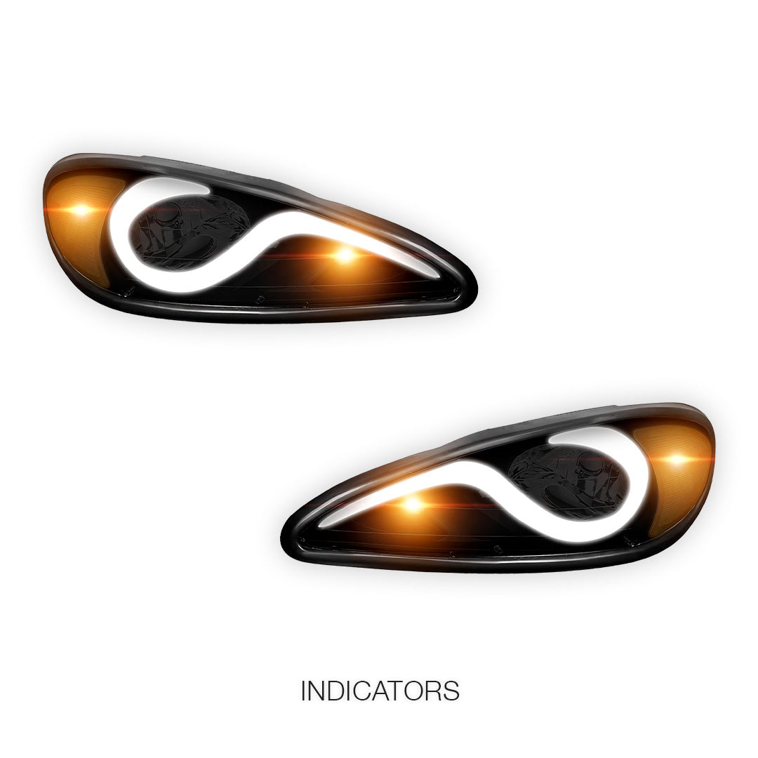 Pontiac Grand Am (1999 - 2005) LED DRL Headlights LH + RH