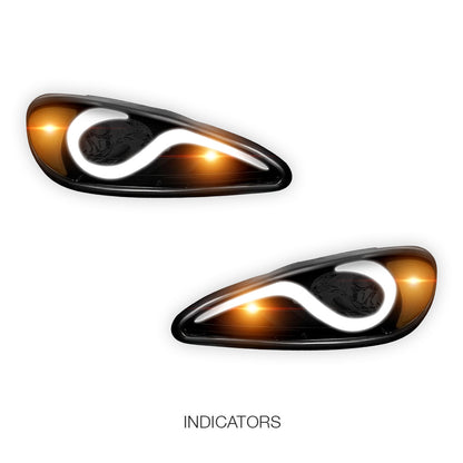 Pontiac Grand Am (1999 - 2005) LED DRL Headlights LH + RH