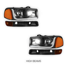 GMC Sierra 1500 SLE / SLE2 / SLT (1999 - 2007) LED DRL Headlights LH + RH