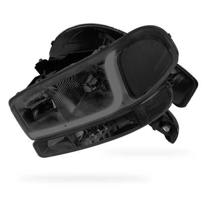 GMC Sierra 1500 SLE / SLE2 / SLT (1999 - 2007) LED DRL Headlights LH + RH