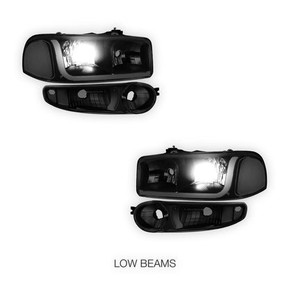 GMC Sierra 1500 Classic (2007) LED DRL Headlights LH + RH