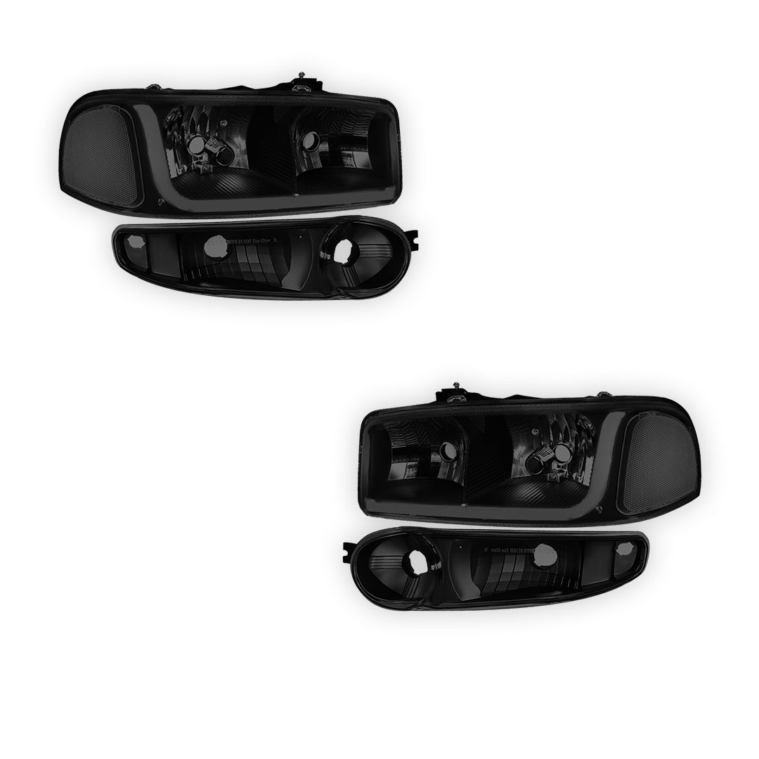GMC Sierra 1500 Classic (2007) LED DRL Headlights LH + RH