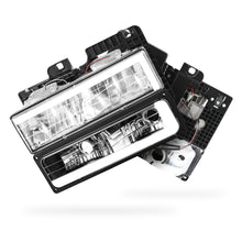 Chevrolet C2500 Cheyenne / Scottsdale / Silverado (1988 - 2000) C-LED DRL Replacement Headlights LH + RH