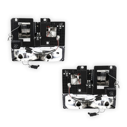 Chevrolet C1500 Cheyenne / Scottsdale / Silverado (1988 - 1999) C-LED DRL Replacement Headlights LH + RH
