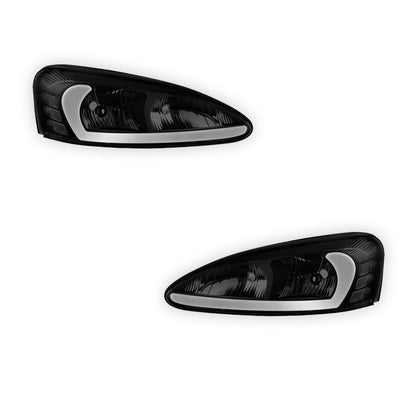 Pontiac Grand Prix (2004 - 2008) RGB Sequential Startup LED DRL Headlights LH + RH