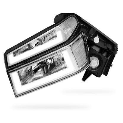 GMC Canyon SL / SLE / SLT (2004 - 2012) LED DRL Headlights LH + RH