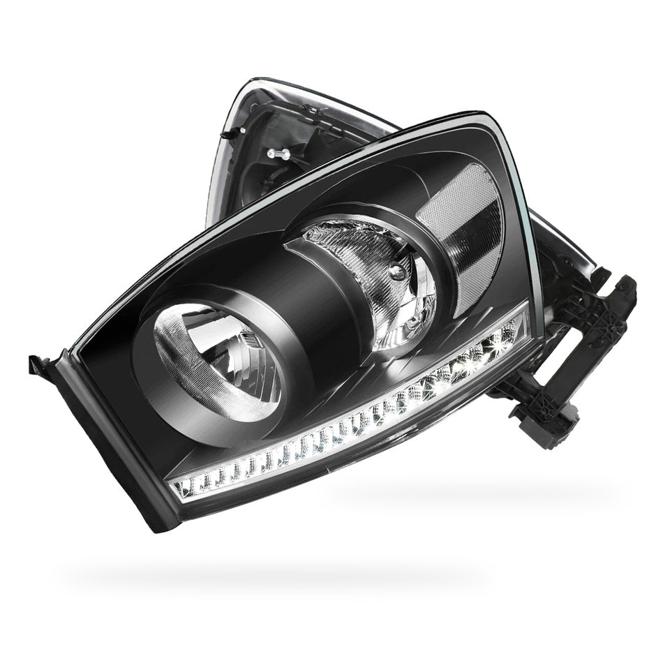 Dodge RAM 3500 (2006 - 2009) LED DRL Strip Front Driving Headlights LH + RH