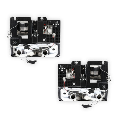 Chevrolet K2500 Cheyenne / Scottsdale / Silverado (1988 - 2000) U-LED DRL Replacement Headlights LH + RH
