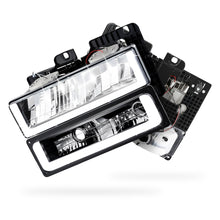 Chevrolet Tahoe LS / LT (1995 - 2000) U-LED DRL Replacement Headlights LH + RH