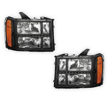GMC Sierra 1500 Denali / SLE / SLT (2007 - 2013) LED DRL Headlights LH + RH