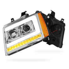 Chevrolet Avalanche LS / LT / LTZ (2007 - 2013) LED DRL Sequential Turn Signal Projector Headlights LH + RH