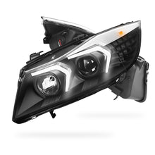 BMW 3-Series E90 (2009 - 2012) LED DRL Switchback Turn Signal Projector Headlights LH + RH