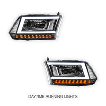 RAM 1500 Classic (2019 - 2024) C-LED DRL Sequential Signal Headlights LH + RH