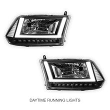 Dodge RAM 1500 (2009 - 2010) U-LED DRL Sequential Signal Headlights LH + RH