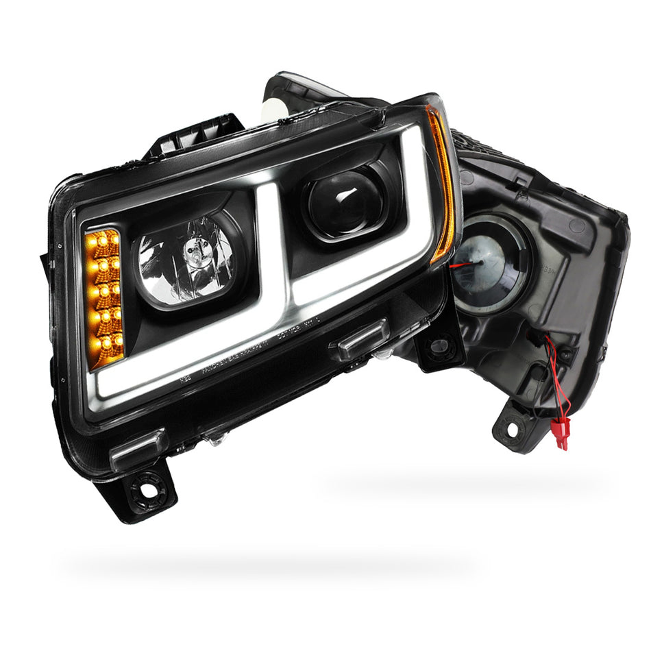 Jeep Grand Cherokee (2011 - 2013) LED DRL Projector Headlights LH + RH