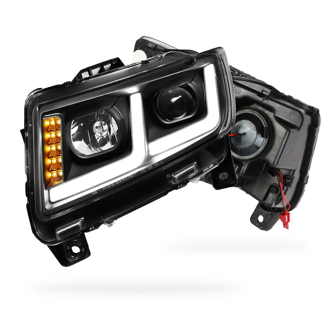 Jeep Grand Cherokee (2011 - 2013) LED DRL Projector Headlights LH + RH