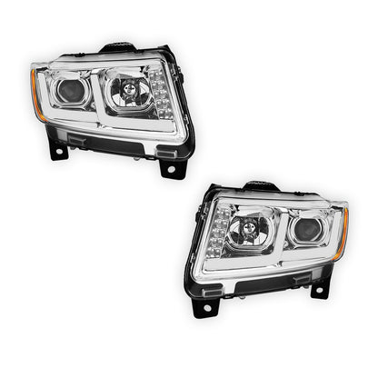 Jeep Grand Cherokee (2011 - 2013) LED DRL Projector Headlights LH + RH