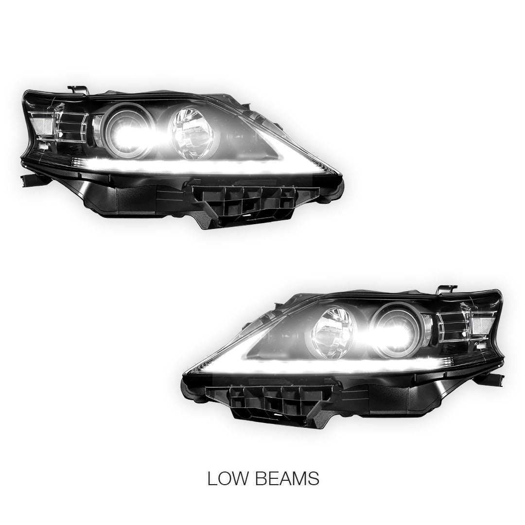 Lexus RX350 (2013 - 2015) LED DRL Projector Headlights LH + RH