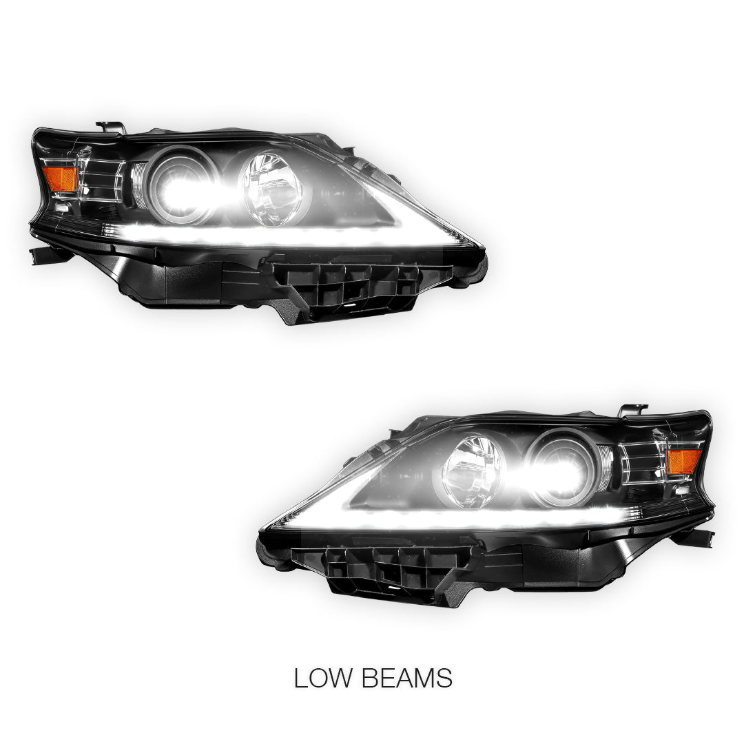 Lexus RX450h (2013 - 2015) LED DRL Projector Headlights LH + RH