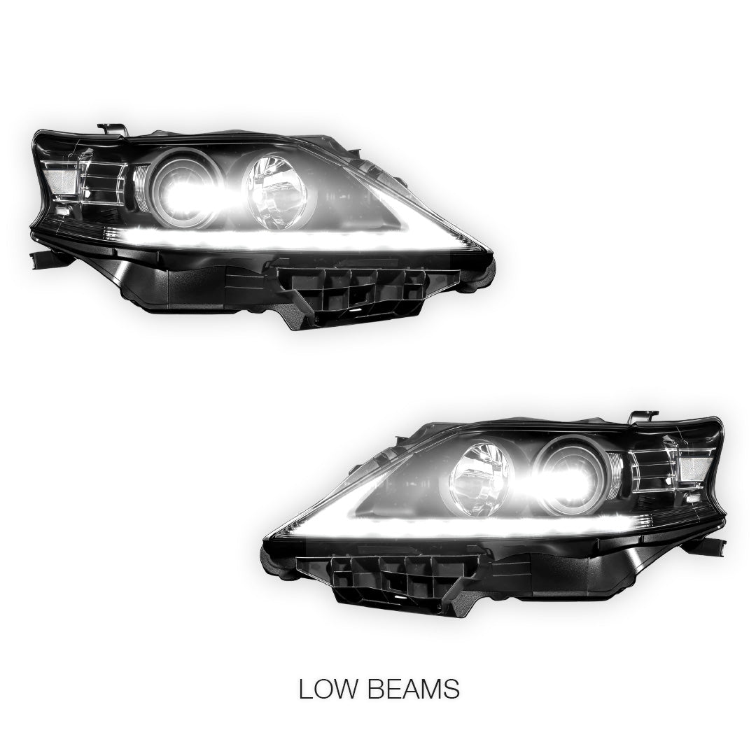 Lexus RX450h (2013 - 2015) LED DRL Projector Headlights LH + RH