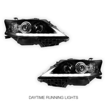Lexus RX450h (2013 - 2015) LED DRL Projector Headlights LH + RH