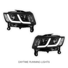 Jeep Grand Cherokee (2014 - 2016) LED DRL Projector Headlights LH + RH