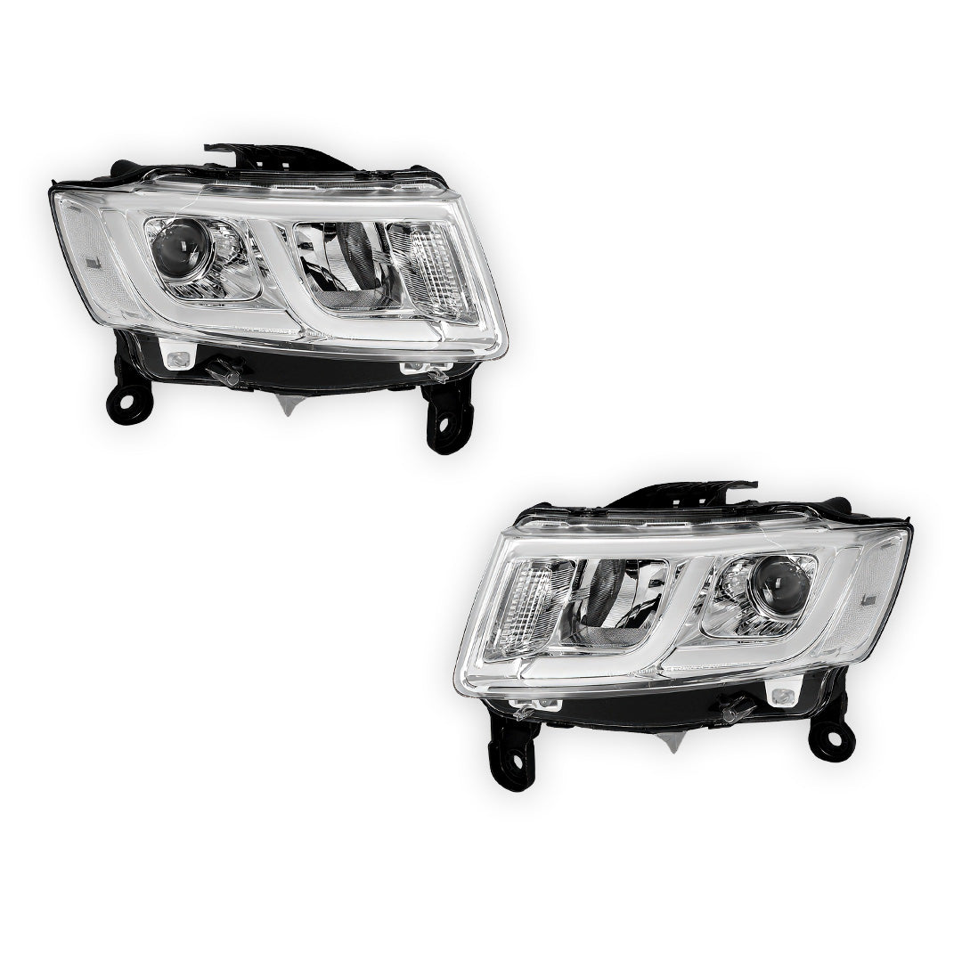 Jeep Grand Cherokee (2014 - 2016) LED DRL Projector Headlights LH + RH