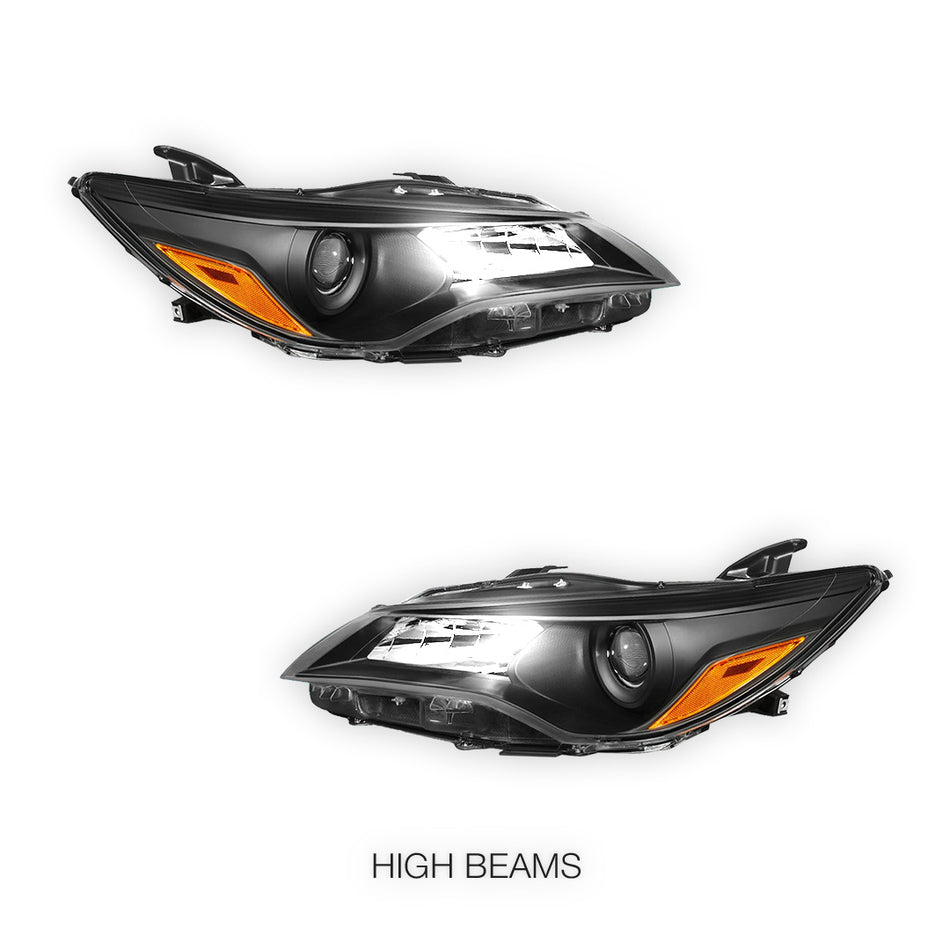 Toyota Camry (2015 - 2017) Pair OE Style Projector Headlights LH + RH
