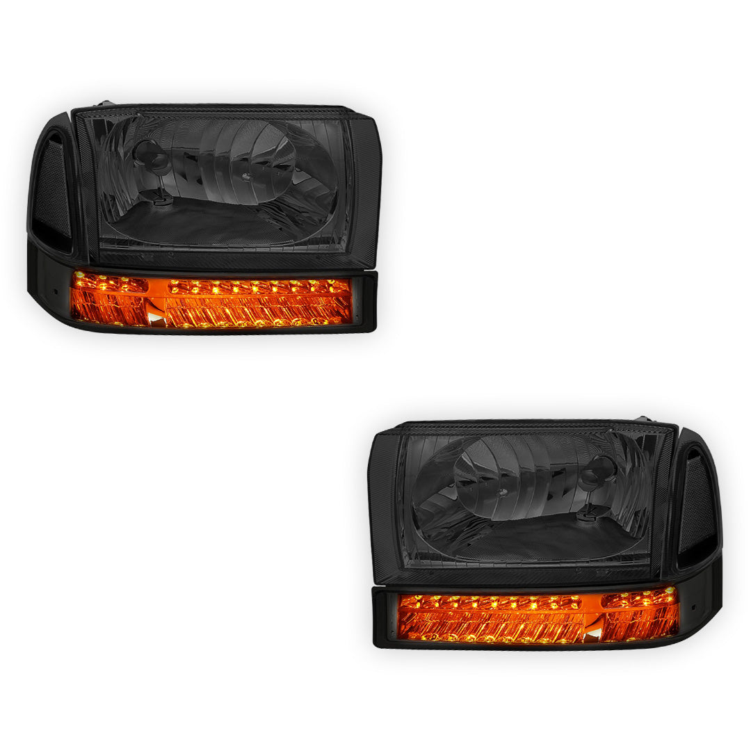 Ford Excursion (2000 - 2004) Replacement Headlights LH + RH