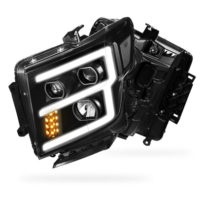 Nissan Titan (2017 - 2024) LED Signal Projector Headlights LH + RH