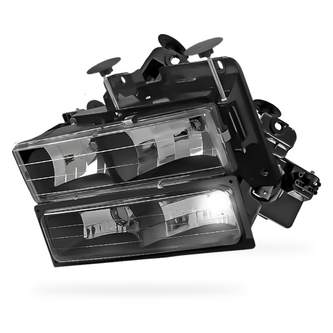 Chevrolet Tahoe LS / LT  (1995 - 1999) Pick-Up Headlights and Bumper Lamp LH + RH