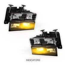 GMC K2500 Suburban SLE / SLT (1992 - 1999) Pick-Up Headlights and Bumper Lamp LH + RH