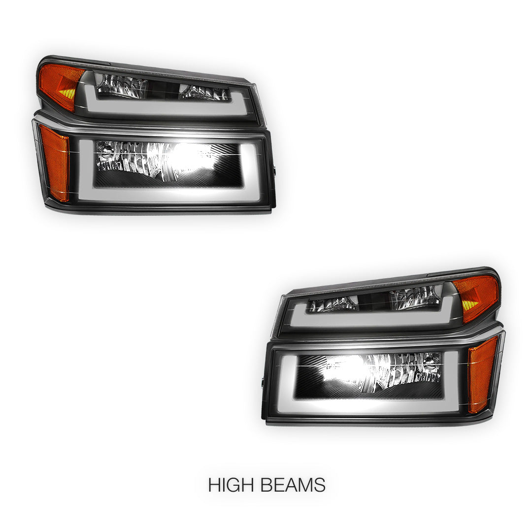 Isuzu i-290 (2007 - 2008) LED DRL Headlights LH + RH