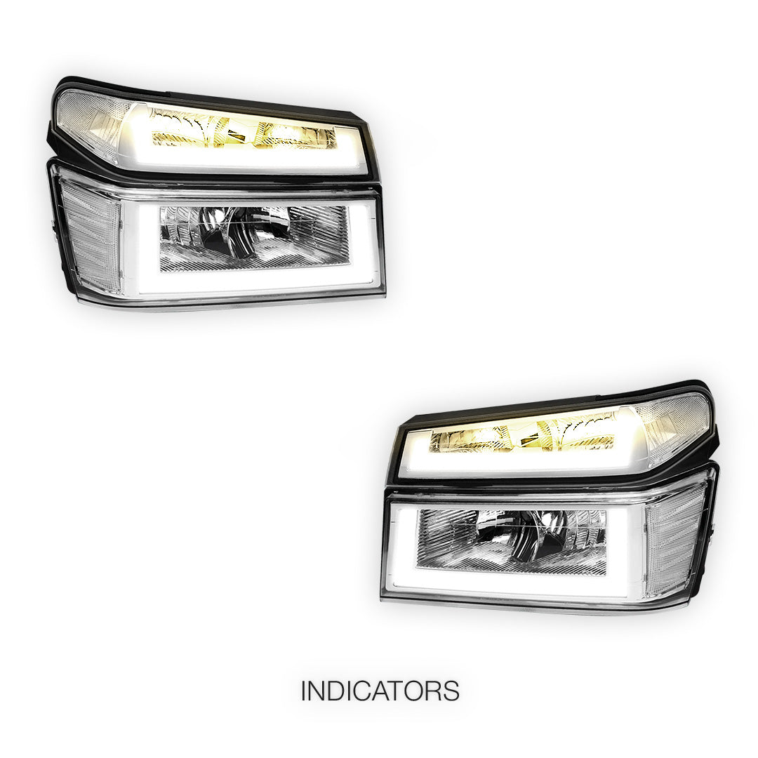 Isuzu i-290 (2007 - 2008) LED DRL Headlights LH + RH