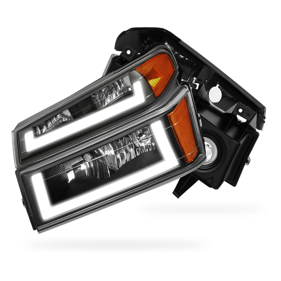 Isuzu i-350 (2006) LED DRL Headlights LH + RH