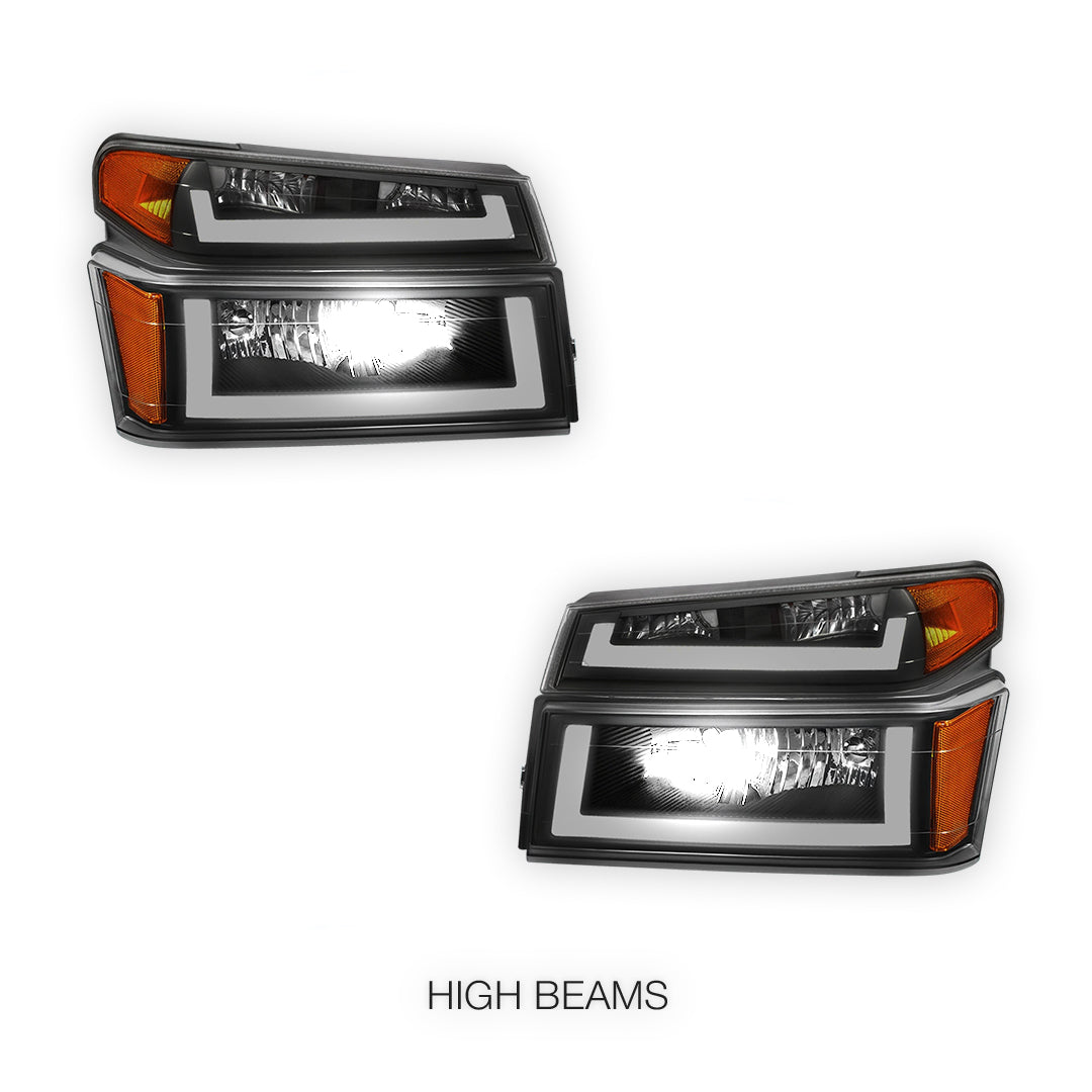 Isuzu i-350 (2006) LED DRL Headlights LH + RH