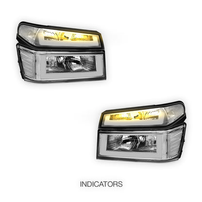 Isuzu i-350 (2006) LED DRL Headlights LH + RH