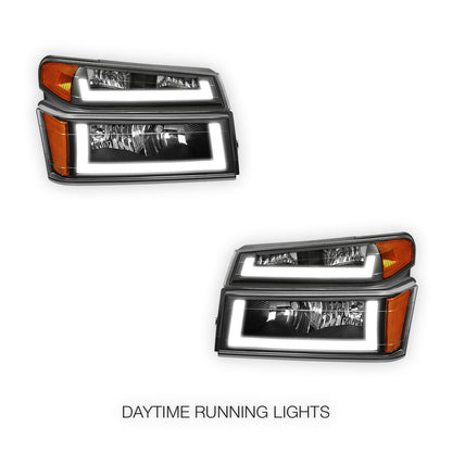 Isuzu i-370 (2007 - 2008) LED DRL Headlights LH + RH