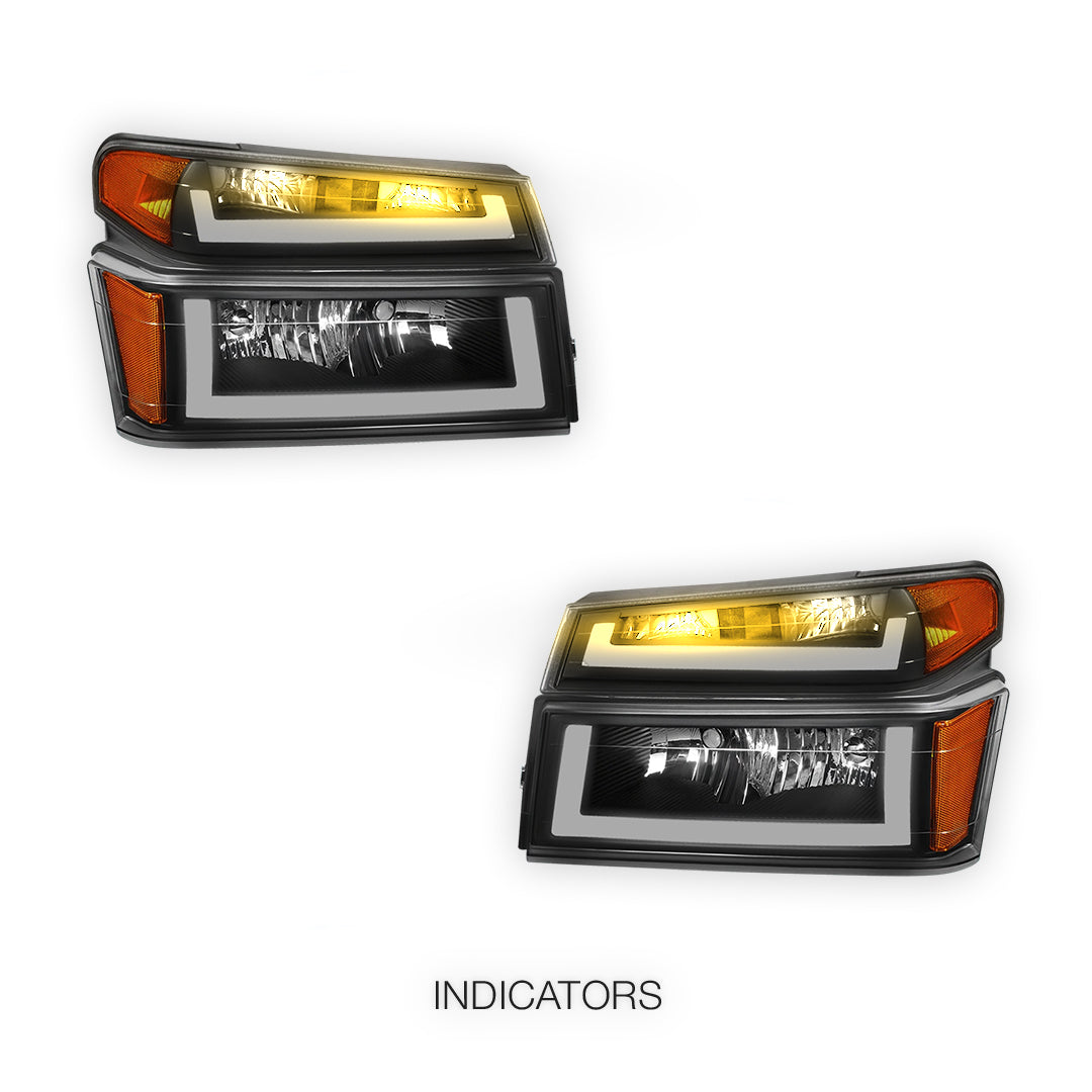 Isuzu i-370 (2007 - 2008) LED DRL Headlights LH + RH