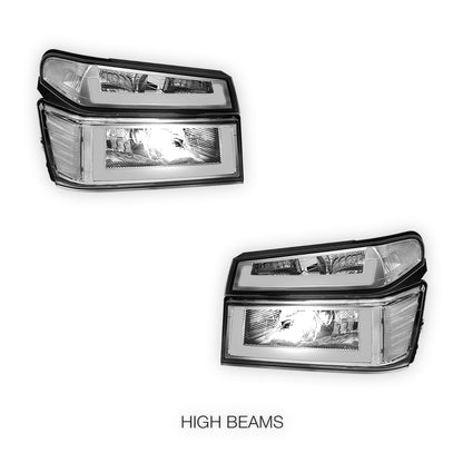 Isuzu i-370 (2007 - 2008) LED DRL Headlights LH + RH