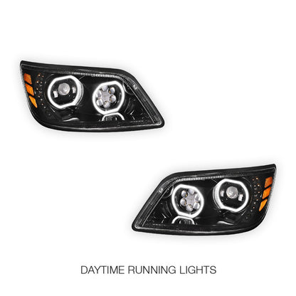 Hino 338 (2006 - 2017) LED Sequential Signal Projector Headlights LH + RH