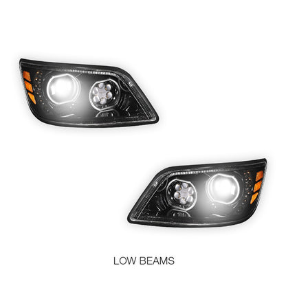 Hino 338 (2006 - 2017) LED Sequential Signal Projector Headlights LH + RH