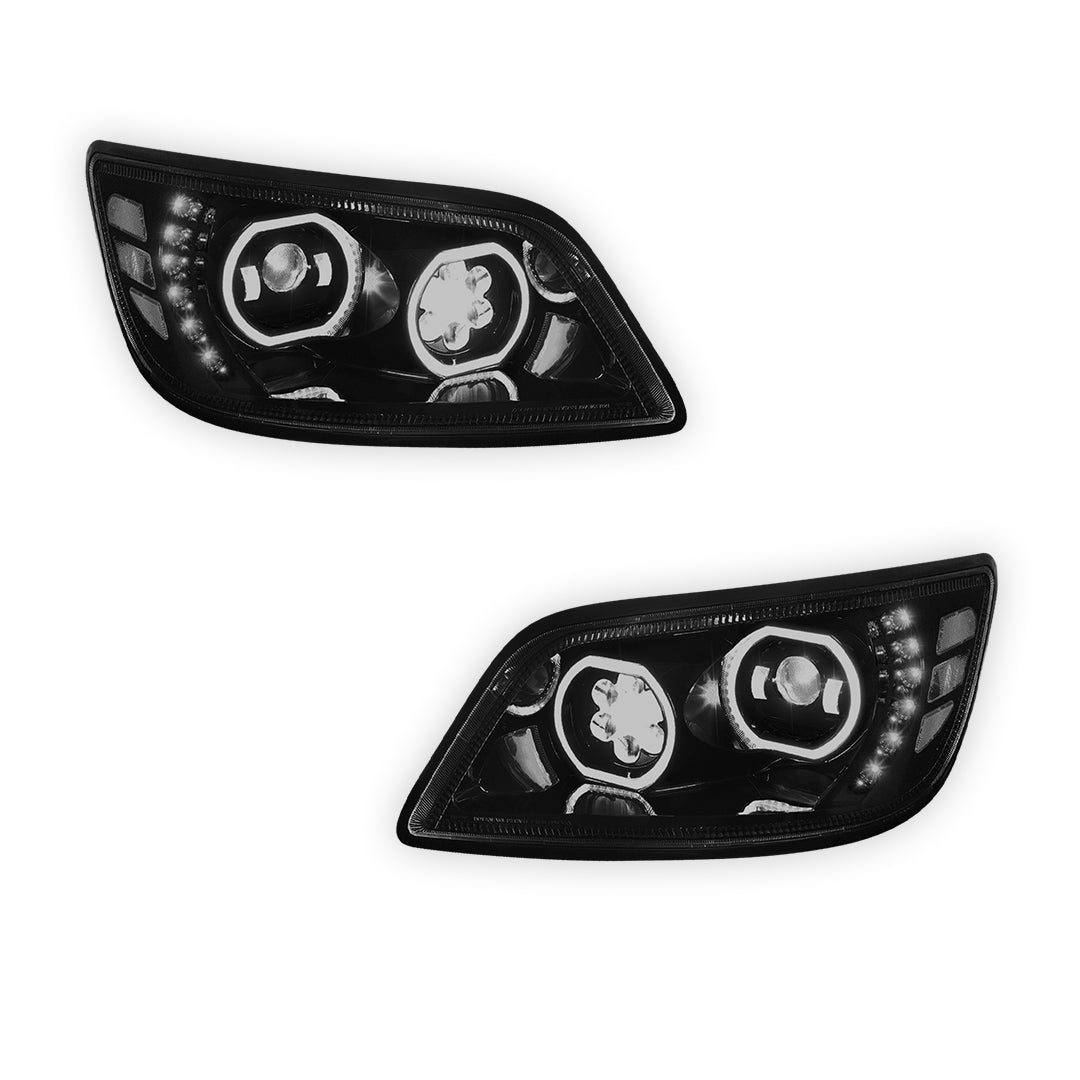 Hino 258 (2006 - 2017) LED Sequential Signal Projector Headlights LH + RH
