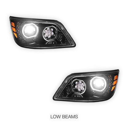 Hino 185 (2005 - 2010) LED Sequential Signal Projector Headlights LH + RH