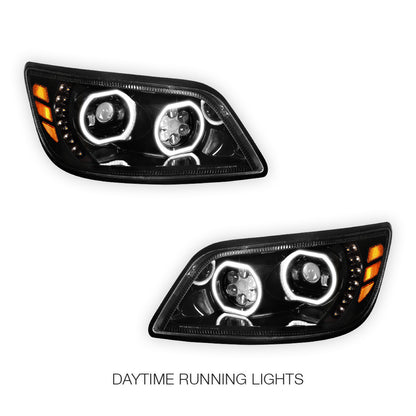 Hino 165 (2006 - 2010) LED Sequential Signal Projector Headlights LH + RH
